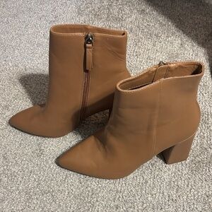 Madden Girl nude Ankle Boots with heel